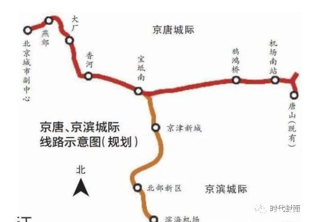 京唐城际铁路全线启用燕郊进京只需10分钟