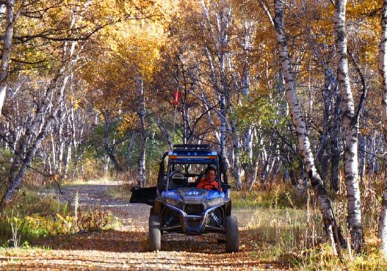 金秋时节体验不一样的太舞小镇，层林尽