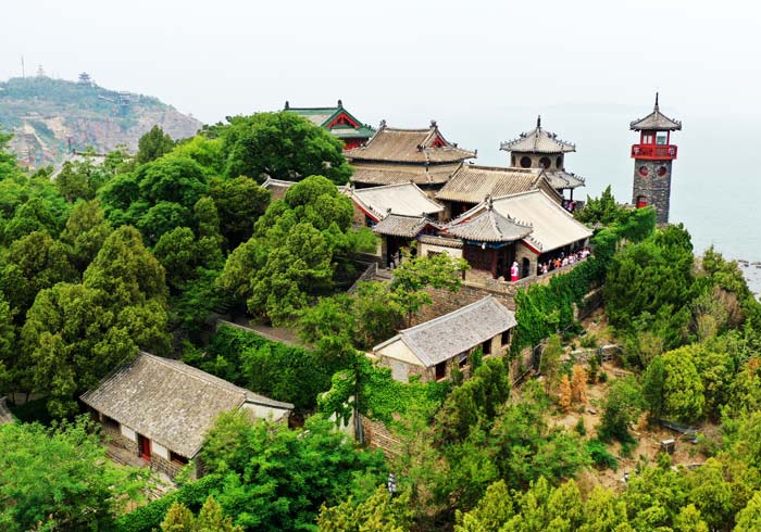 中国四大名楼之一蓬莱阁，这处人间仙境