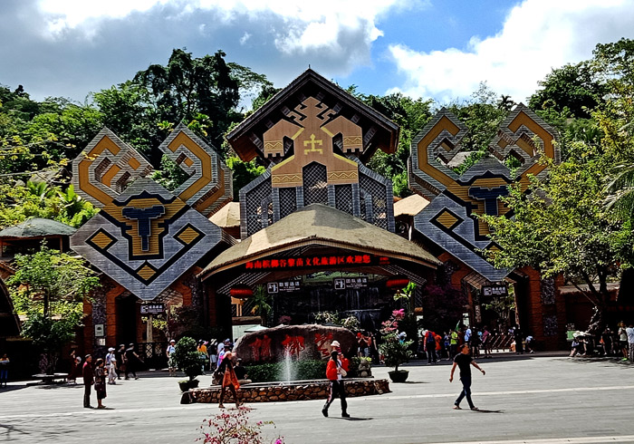 奇特槟榔谷，见血封喉树令人敬畏，少女