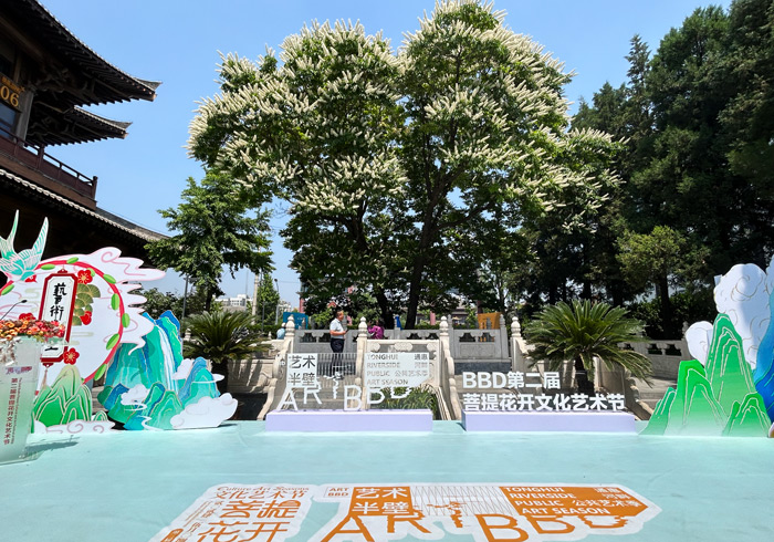 北京市朝阳区“第二届菩提花开文化艺术节”在半壁店盛大启幕