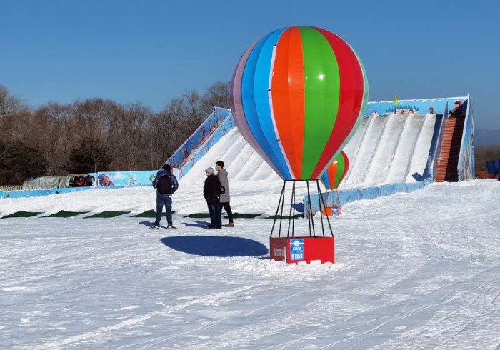 冬奥会来啦，探访奥林匹克水上公园冰雪