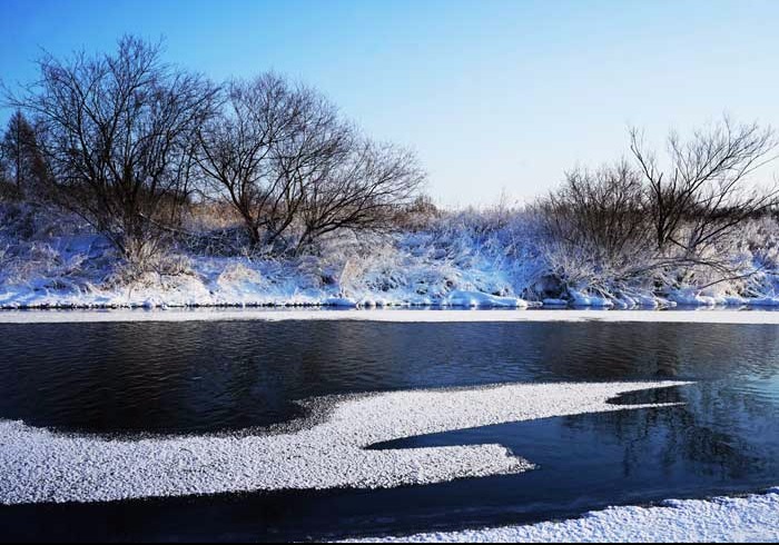 加格达奇十里画廊，“高寒禁区”里不冻