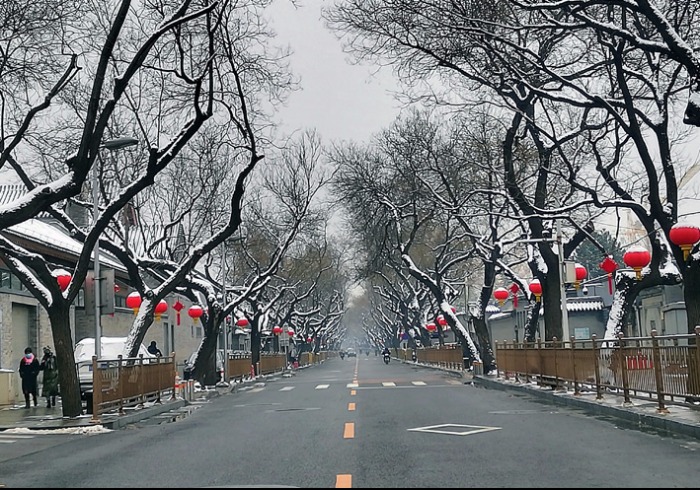 一落雪，北京就成了北平，这里的冬天韵