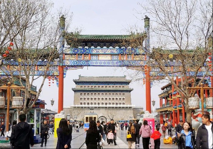 逛前门大街，踏中轴线烟火，忆老北京风华